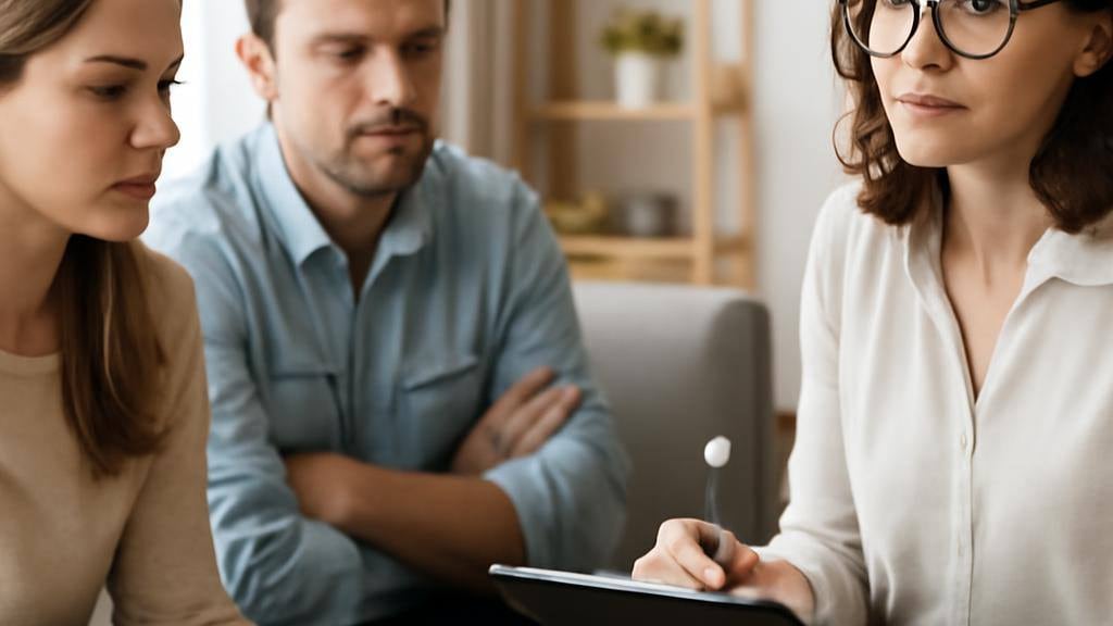 כותרת בעברית על ייעוץ זוגי עם טקסט ממוקד מהות הייעוץ